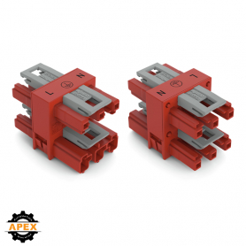 WAGO | 770-907 | 3-WAY DISTRIBUTION CONNECTOR 3-POLE COD. P,
