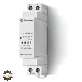FINDER | 77.01.8.230.8051 | DIN-RAIL SSR 5A - 48&hellip;265V AC - R