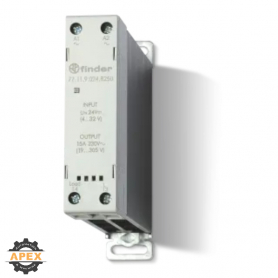 FINDER | 77.11.8.230.8251 | DIN-RAIL SSR 15A - 19&hellip;305V AC -