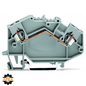 WAGO | 780-601 | 2-CONDUCTOR THROUGH TERMINAL BLOCK; 2.5 MM&sup2;