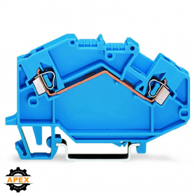 WAGO | 780-604 | 2-CONDUCTOR THROUGH TERMINAL BLOCK; 2.5 MM&sup2;