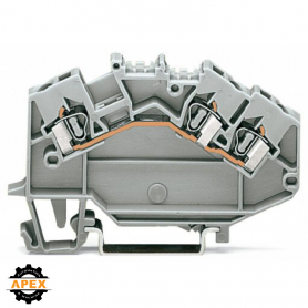 WAGO | 780-631 | 3-CONDUCTOR THROUGH TERMINAL BLOCK; 2.5 MM&sup2;