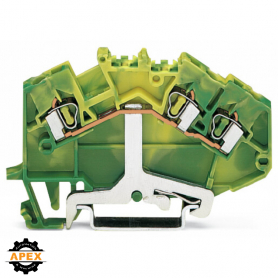 WAGO | 780-637 | 3-CONDUCTOR GROUND TERMINAL BLOCK; 2.5 MM&sup2;;