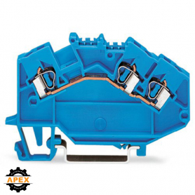 WAGO | 780-651 | 3-CONDUCTOR THROUGH TERMINAL BLOCK; 2.5 MM&sup2;