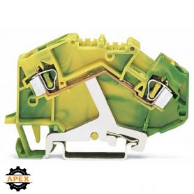 WAGO | 781-607 | 2-CONDUCTOR GROUND TERMINAL BLOCK; 4 MM&sup2;; C