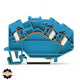 WAGO | 781-651 | 3-CONDUCTOR THROUGH TERMINAL BLOCK; 4 MM&sup2;;