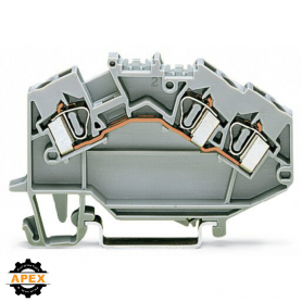 WAGO | 781-993 | 3-CONDUCTOR THROUGH TERMINAL BLOCK; 4 MM&sup2;;