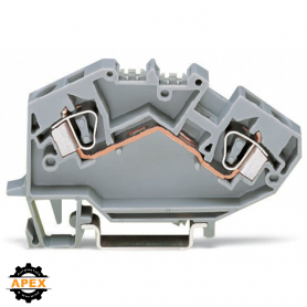 WAGO | 782-601 | 2-CONDUCTOR THROUGH TERMINAL BLOCK; 6 MM&sup2;;