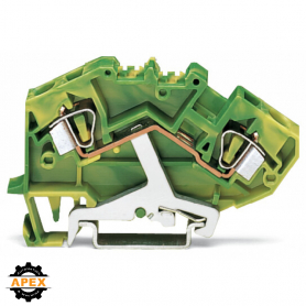 WAGO | 782-607 | 2-CONDUCTOR GROUND TERMINAL BLOCK; 6 MM&sup2;; C