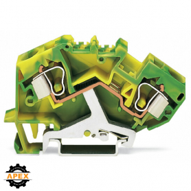 WAGO | 784-607 | 2-CONDUCTOR GROUND TERMINAL BLOCK; 10 MM&sup2;;
