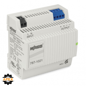 WAGO | 787-1021 | SWITCHED-MODE POWER SUPPLY; COMPACT; 1-PHA