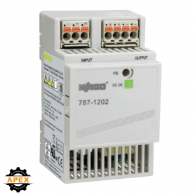 WAGO | 787-1202 | SWITCHED-MODE POWER SUPPLY; COMPACT; 1-PHA