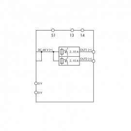 WAGO | 787-1662/000-250 | ELECTRONIC CIRCUIT BREAKER; 2-CHAN