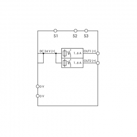 WAGO | 787-1662/106-000 | ELECTRONIC CIRCUIT BREAKER; 2-CHAN