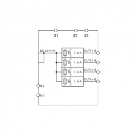 WAGO | 787-1664/106-011 | ELECTRONIC CIRCUIT BREAKER; 4-CHAN