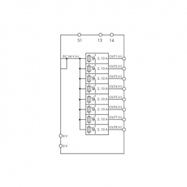 WAGO | 787-1668/000-054 | ELECTRONIC CIRCUIT BREAKER; 8-CHAN