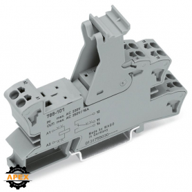 WAGO | 788-101 | RELAY SOCKET; 1 CHANGEOVER CONTACT; FOR 25