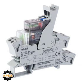 WAGO | 788-346 | RELAY MODULE; NOMINAL INPUT VOLTAGE: 24 VDC