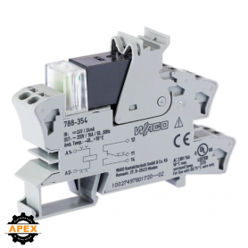 WAGO | 788-354 | RELAY MODULE; NOMINAL INPUT VOLTAGE: 24 VDC