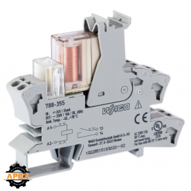WAGO | 788-355 | RELAY MODULE; NOMINAL INPUT VOLTAGE: 24 VDC