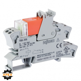 WAGO | 788-356 | RELAY MODULE; NOMINAL INPUT VOLTAGE: 24 VDC