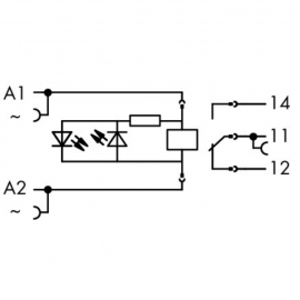 WAGO | 788-543 | RELAY MODULE; NOMINAL INPUT VOLTAGE: 115 VA