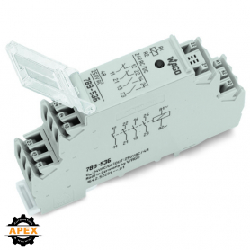 WAGO | 789-536 | RELAY MODULE; NOMINAL INPUT VOLTAGE: 24 VAC