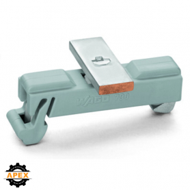 WAGO | 790-112 | CARRIER WITH GROUNDING FOOT; PARALLEL TO CA