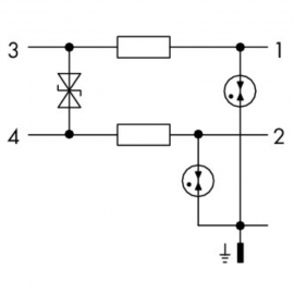 WAGO | 792-801 | SP-D 24VDC X2-C