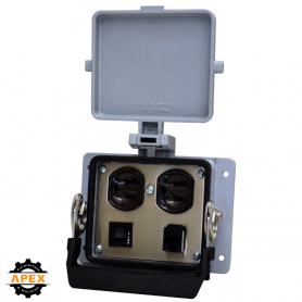 WAGO | 8000-100/1000-359 | BULKHEAD INTERFACE PORT 3A DUPLEX