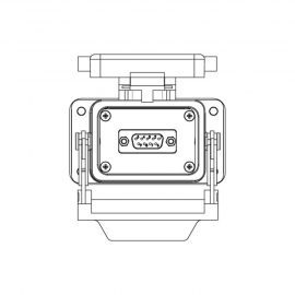 WAGO | 8000-100/1000-360 | BULKHEAD INTERFACE PORT DB9 FEMAL