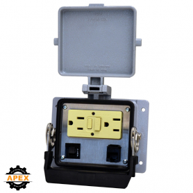 WAGO | 8000-100/1000-361 | BULKHEAD INTERFACE PORT 3A GFCI_R