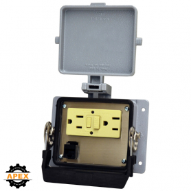 WAGO | 8000-100/1000-362 | BULKHEAD INTERFACE PORT 15A GFCI_