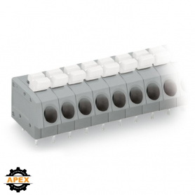 WAGO | 804-108 | PCB TERMINAL BLOCK; PUSH-BUTTON; 2.5 MM&sup2;; P