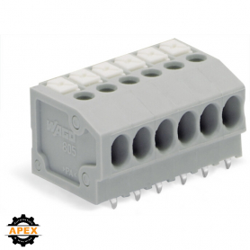WAGO | 805-162 | PCB TERMINAL BLOCK; PUSH-BUTTON; 1.5 MM&sup2;; P