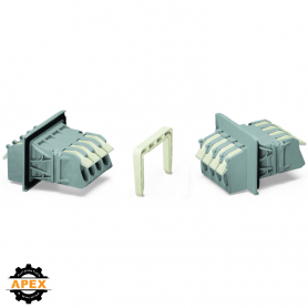 WAGO | 828-334 | FEEDTHROUGH TERMINAL BLOCK; LEVER; PLATE TH