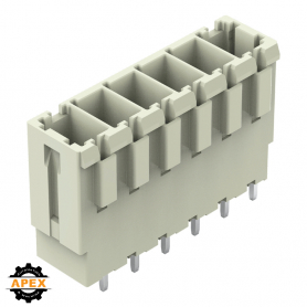 WAGO | 831-3606 | THT MALE HEADER; 1.0 X 1.2 MM SOLDER PIN;