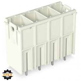 WAGO | 832-3604 | THT MALE HEADER; 1.2 X 1.2 MM SOLDER PIN;