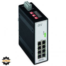 WAGO | 852-102 | INDUSTRIAL-SWITCH; 8-PORT 100BASE-TX; BLACK