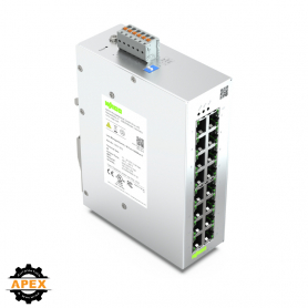 WAGO | 852-1816 | LEAN MANAGED SWITCH; 16 PORTS 1000BASE-T;