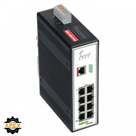 WAGO | 852-602 | INDUSTRIAL-MANAGED-SWITCH 8PORT; METALLIC B