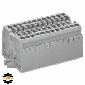 WAGO | 869-209 | TERMINAL STRIP; 9-POLE; WITHOUT PUSH-BUTTON