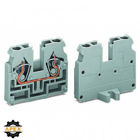 WAGO | 869-359 | 2-CONDUCTOR END TERMINAL BLOCK; WITHOUT PUS