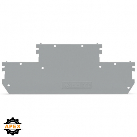 WAGO | 870-168 | END AND INTERMEDIATE PLATE; 1 MM THICK; GRA