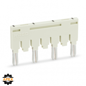 WAGO | 870-407/011-000 | READY-MADE PUSH-IN TYPE JUMPER BAR;