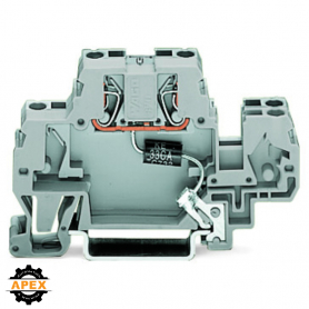 WAGO | 870-523/281-595 | COMPONENT TERMINAL BLOCK; DOUBLE-DE