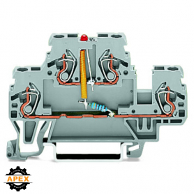 WAGO | 870-543/281-434 | COMPONENT TERMINAL BLOCK; DOUBLE-DE