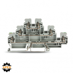 WAGO | 870-577 | TRIPLE-DECK TERMINAL BLOCK; GROUND CONDUCTO