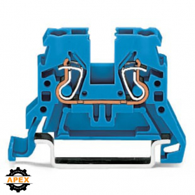 WAGO | 870-904 | 2-CONDUCTOR THROUGH TERMINAL BLOCK; 2.5 MM&sup2;