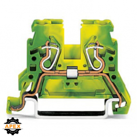 WAGO | 870-907 | 2-CONDUCTOR GROUND TERMINAL BLOCK; 2.5 MM&sup2;;